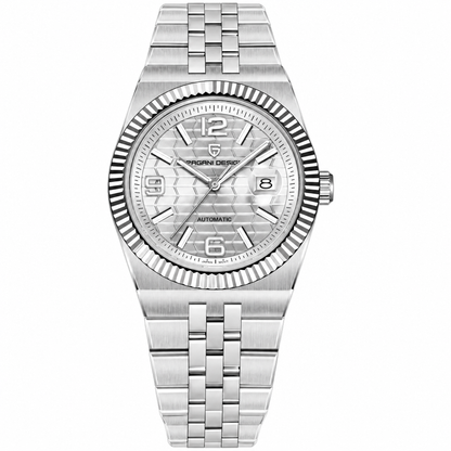 Pagani Design YS027 automatic watch with sapphire crystal, 40.5 mm steel case