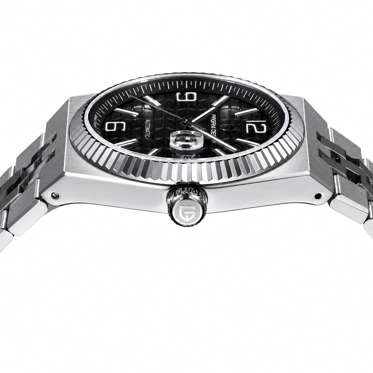 Pagani Design YS027 automatic watch, white dial